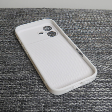 Чехлы стеклянные для  iPhone 17 Белый