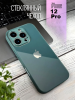 Чехлы стеклянные для iPhone 12 Pro Болотный
