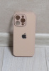 Чехлы стеклянные для iPhone 12 Pro пудровый
