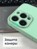 Чехлы стеклянные для iPhone 15 Pro Мятный