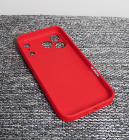 Чехлы стеклянные для iPhone 17 Pro Красный