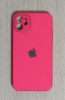 Чехлы стеклянные для iPhone 11 розовый