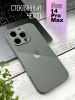 Чехлы стеклянные для iPhone 14 Pro Max Серый
