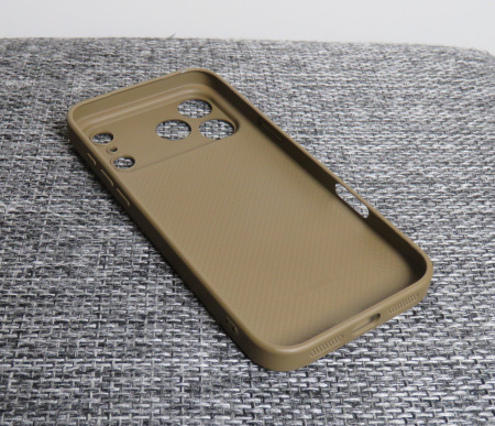 Чехлы стеклянные для iPhone 17 Pro Коричневый