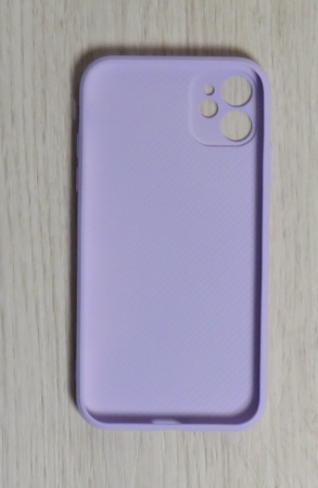 Чехлы стеклянные для iPhone 12 Сиреневый