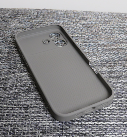 Чехлы стеклянные для  iPhone 17 Серый