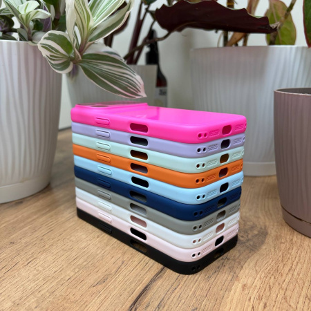 Чехол из закаленного стекла с MagSafe iPhone 17 Pro Темно-синий