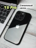Чехлы стеклянные для iPhone 15 Pro Черный