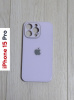 Чехлы стеклянные для iPhone 15 Pro Сиреневый