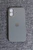 Чехлы стеклянные для iPhone 16 Серый