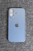 Чехлы стеклянные для iPhone 16 Титановый