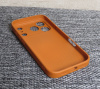 Чехлы стеклянные для iPhone 17 Pro Оранжевый