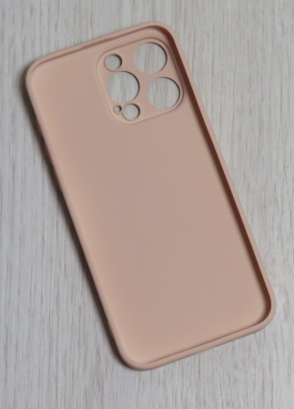 Чехлы стеклянные для iPhone 12 Pro пудровый