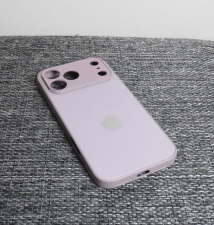 Чехлы стеклянные для iPhone 17 Pro Кофейный