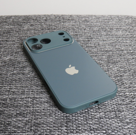 Чехлы стеклянные для iPhone 17 Pro Max Болотный