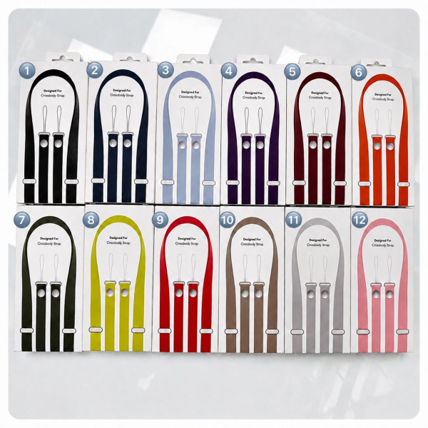 Crossbody Strap / Ремешок через плечо для iPhone Бордовый
