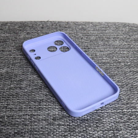 Чехлы стеклянные для iPhone 17 Pro Max лаванда