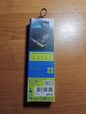 Кабель Музыкальный Алюминиевый Remax Lightning на AUX 3.5mm